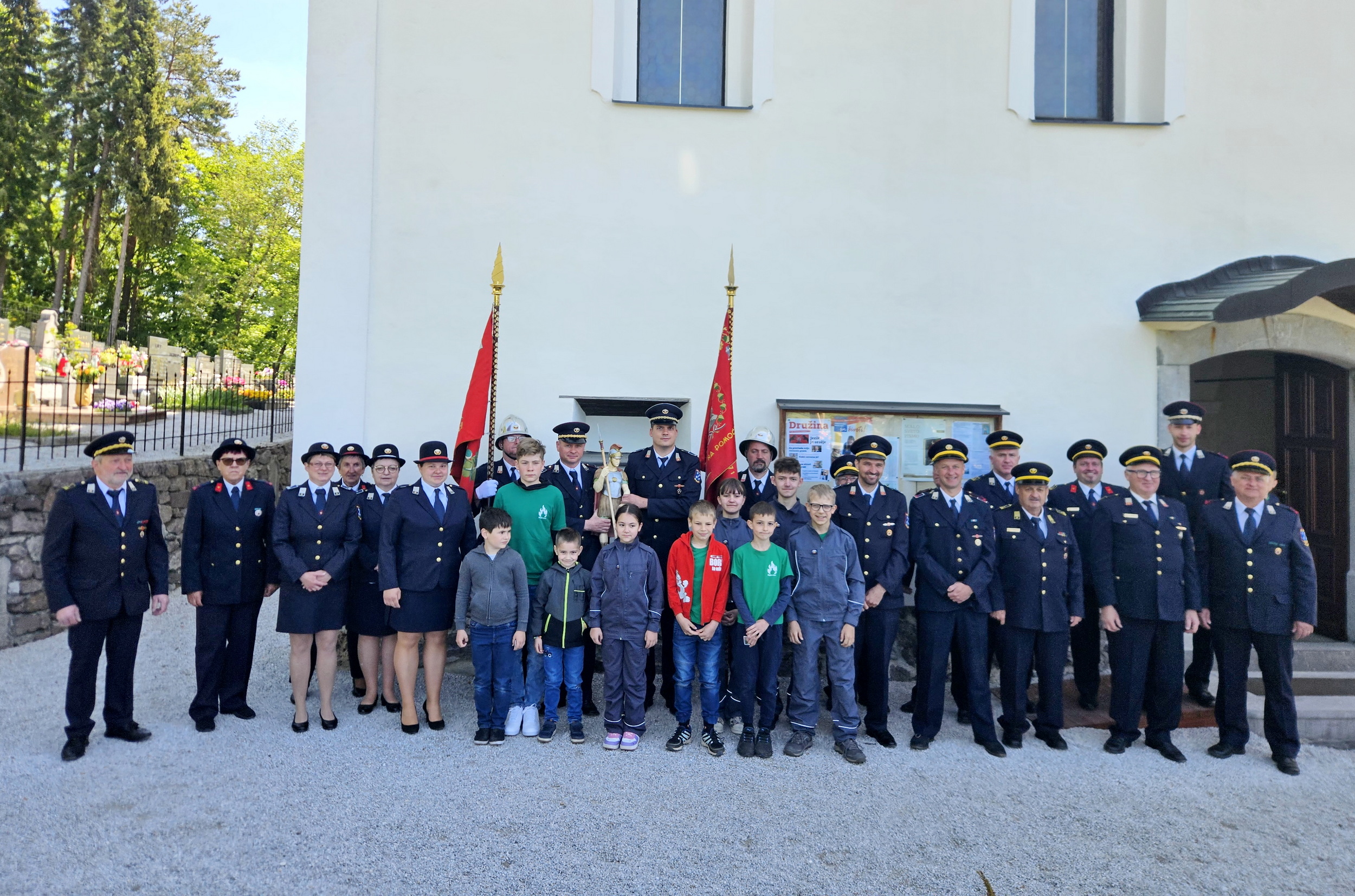Tradicionalna maša na čast sv. Florjanu, zavetniku gasilcev